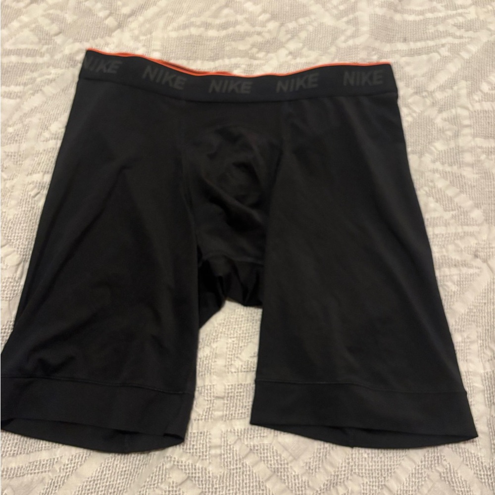 Nike Dri Fit Men’s Medium Long Black Boxer Briefs Used